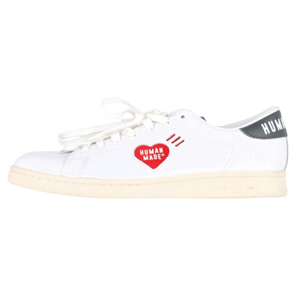 Adidas  x Human Made Stan Smith Low Top Sneakers in White Leather - Picture 5 of 8